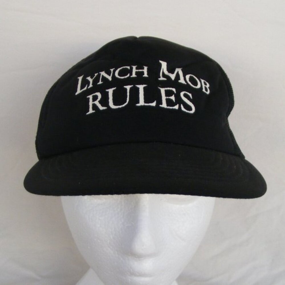George LYNCH MOB RULES Cap, OS, Trucker, Black